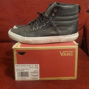 Vans SK8-HI 46 MTE Pebble Leather Black